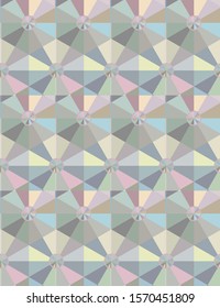 Seamless vector pattern. Background texture in geometric ornamental style.
