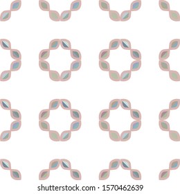 Seamless vector pattern. Background texture in geometric ornamental style.