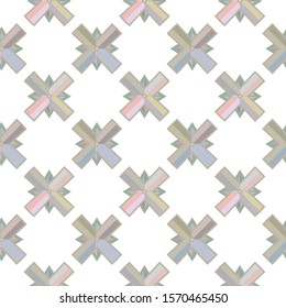 Seamless vector pattern. Background texture in geometric ornamental style.