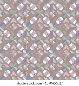 Seamless vector pattern. Background texture in geometric ornamental style.