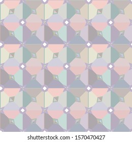 Seamless vector pattern. Background texture in geometric ornamental style.