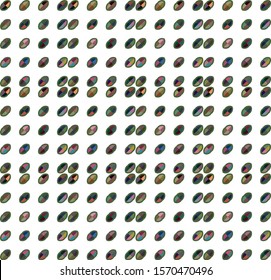 Seamless vector pattern. Background texture in geometric ornamental style.