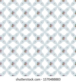 Seamless vector pattern. Background texture in geometric ornamental style.