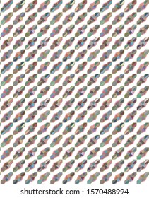 Seamless vector pattern. Background texture in geometric ornamental style.