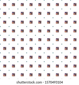 Seamless vector pattern. Background texture in geometric ornamental style.