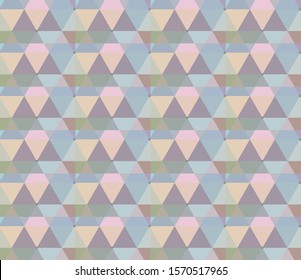 Seamless vector pattern. Background texture in geometric ornamental style.