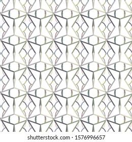 Seamless vector pattern. Background texture in geometric ornamental style.