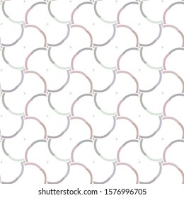Seamless vector pattern. Background texture in geometric ornamental style.