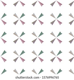 Seamless vector pattern. Background texture in geometric ornamental style.