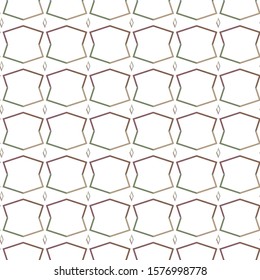 Seamless vector pattern. Background texture in geometric ornamental style.