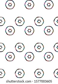 Seamless vector pattern. Background texture in geometric ornamental style.