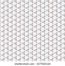 Seamless vector pattern. Background texture in geometric ornamental style.