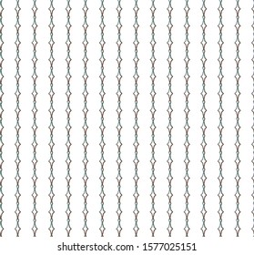 Seamless vector pattern. Background texture in geometric ornamental style.