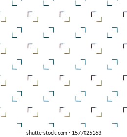 Seamless vector pattern. Background texture in geometric ornamental style.