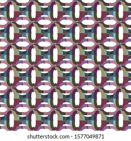 Seamless vector pattern. Background texture in geometric ornamental style.