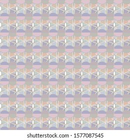 Seamless vector pattern. Background texture in geometric ornamental style.
