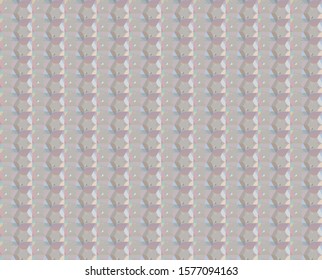 Seamless vector pattern. Background texture in geometric ornamental style.