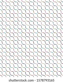 Seamless vector pattern. Background texture in geometric ornamental style.
