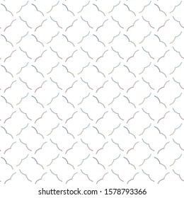 Seamless vector pattern. Background texture in geometric ornamental style.