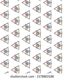 Seamless vector pattern. Background texture in geometric ornamental style.