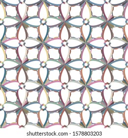 Seamless vector pattern. Background texture in geometric ornamental style.