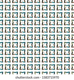 Seamless vector pattern. Background texture in geometric ornamental style.