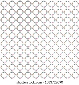 Seamless vector pattern. Background texture in geometric ornamental style.