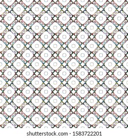 Seamless vector pattern. Background texture in geometric ornamental style.
