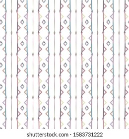 Seamless vector pattern. Background texture in geometric ornamental style.