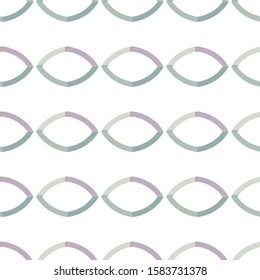 Seamless vector pattern. Background texture in geometric ornamental style.
