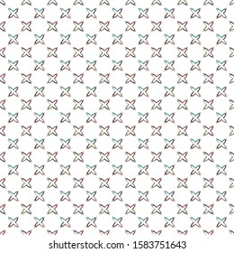 Seamless vector pattern. Background texture in geometric ornamental style.