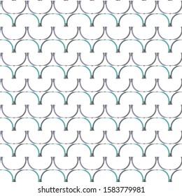 Seamless vector pattern. Background texture in geometric ornamental style.