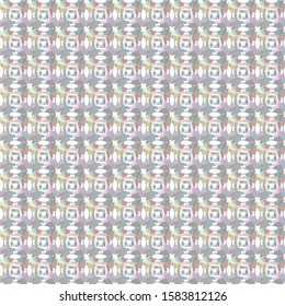 Seamless vector pattern. Background texture in geometric ornamental style.