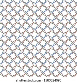 Seamless vector pattern. Background texture in geometric ornamental style.