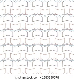 Seamless vector pattern. Background texture in geometric ornamental style.