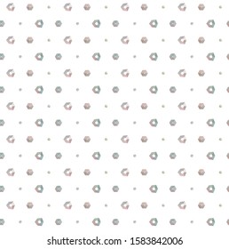 Seamless vector pattern. Background texture in geometric ornamental style.