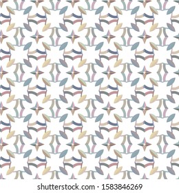 Seamless vector pattern. Background texture in geometric ornamental style.