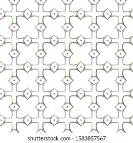 Seamless vector pattern. Background texture in geometric ornamental style.