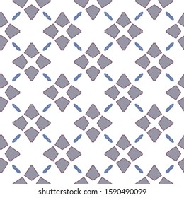 Seamless vector pattern. Background texture in geometric ornamental style.