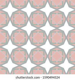 Seamless vector pattern. Background texture in geometric ornamental style.