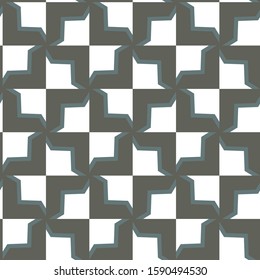 Seamless vector pattern. Background texture in geometric ornamental style.