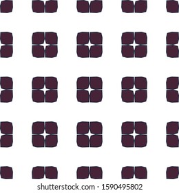 Seamless vector pattern. Background texture in geometric ornamental style.