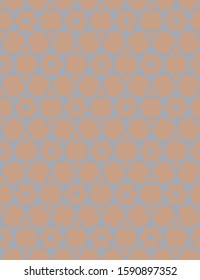 Seamless vector pattern. Background texture in geometric ornamental style.
