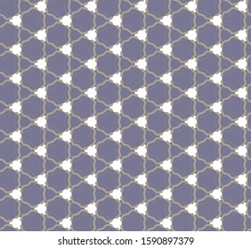 Seamless vector pattern. Background texture in geometric ornamental style.