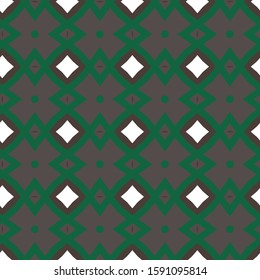 Seamless vector pattern. Background texture in geometric ornamental style.
