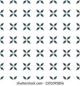 Seamless vector pattern. Background texture in geometric ornamental style.