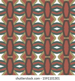 Seamless vector pattern. Background texture in geometric ornamental style.