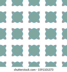 Seamless vector pattern. Background texture in geometric ornamental style.