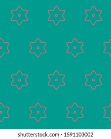 Seamless vector pattern. Background texture in geometric ornamental style.