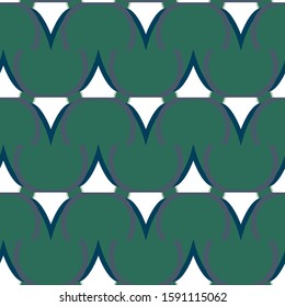 Seamless vector pattern. Background texture in geometric ornamental style.